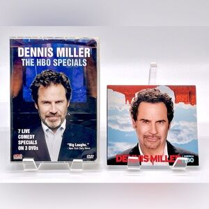 LIKE NEW Dennis Miller The HBO Specials 7-Special DVD + America 180 CD
